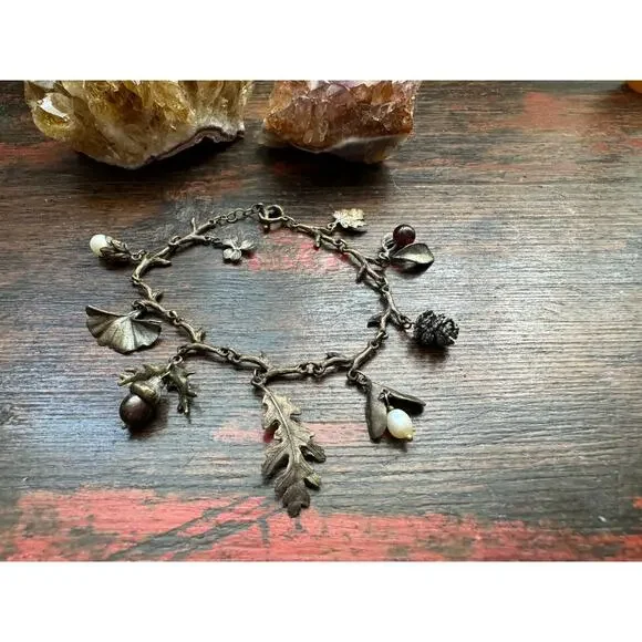Michael Michaud's Acorn Charm Bracelet - Picture 8 of 8